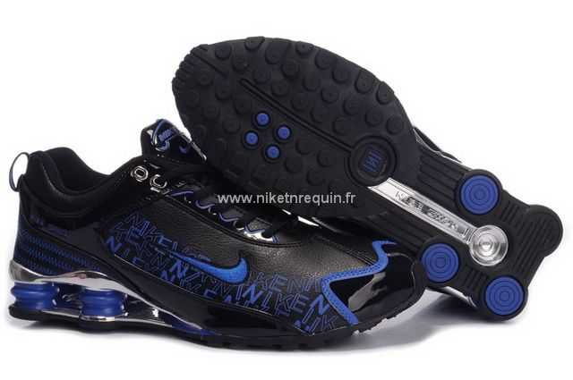 Nike Shox 93 Chaussures Noires Marine